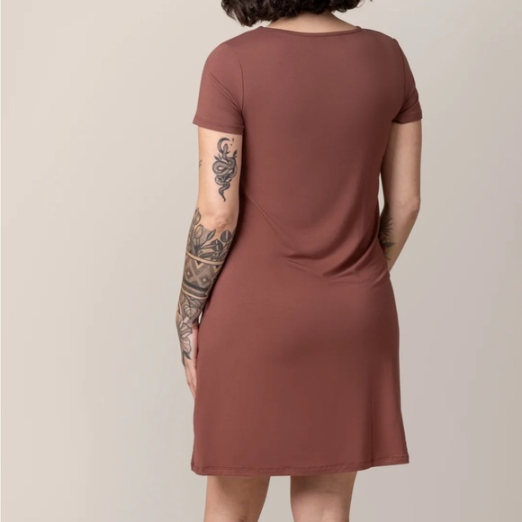 Kindred Bravely Mauve Nursing Dress - Picture 5 of 8